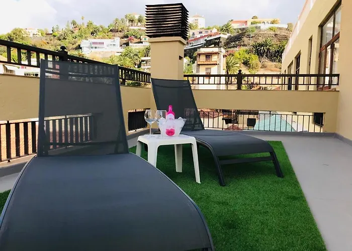 Estudio Con Amplia Terraza En * Puerto de la Cruz (Tenerife)