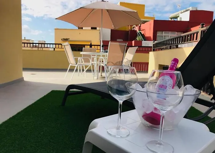 Estudio Con Amplia Terraza En Lejlighed *